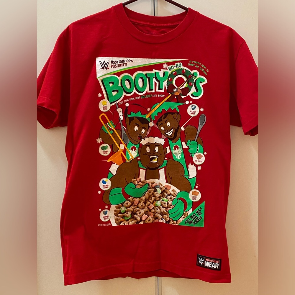 WWE - NEW DAY - BOOTY-O’S - HOLIDAY TEE